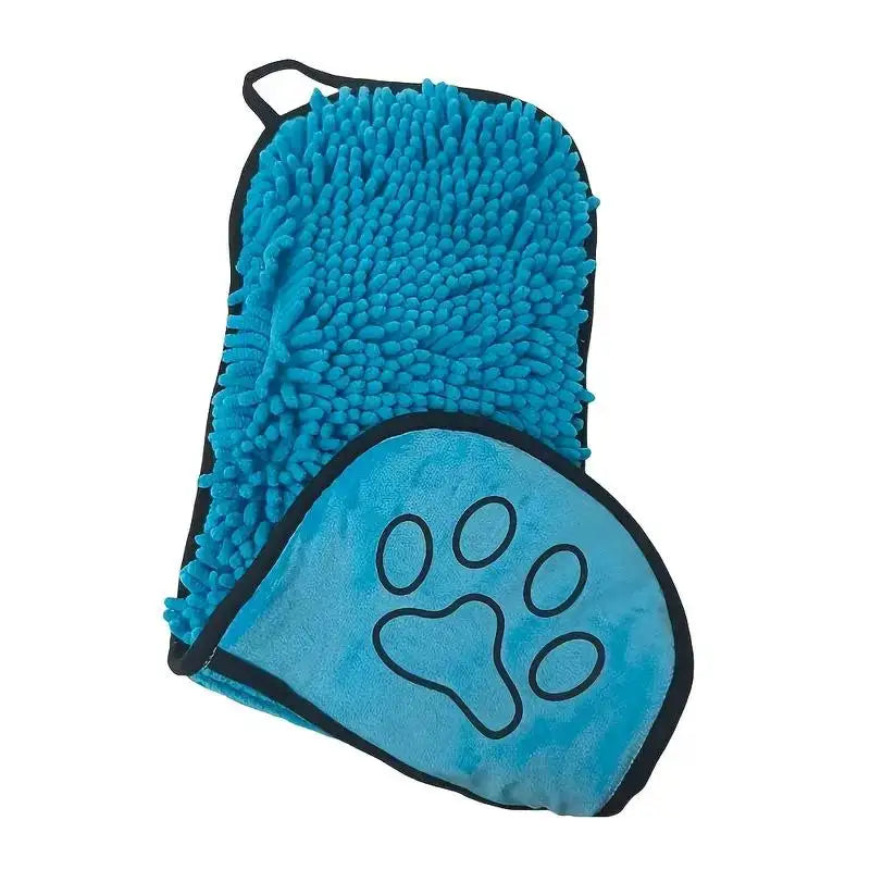 Quick-Drying Pet Bath Towel - Soft Absorbent Cat & Dog Wrap