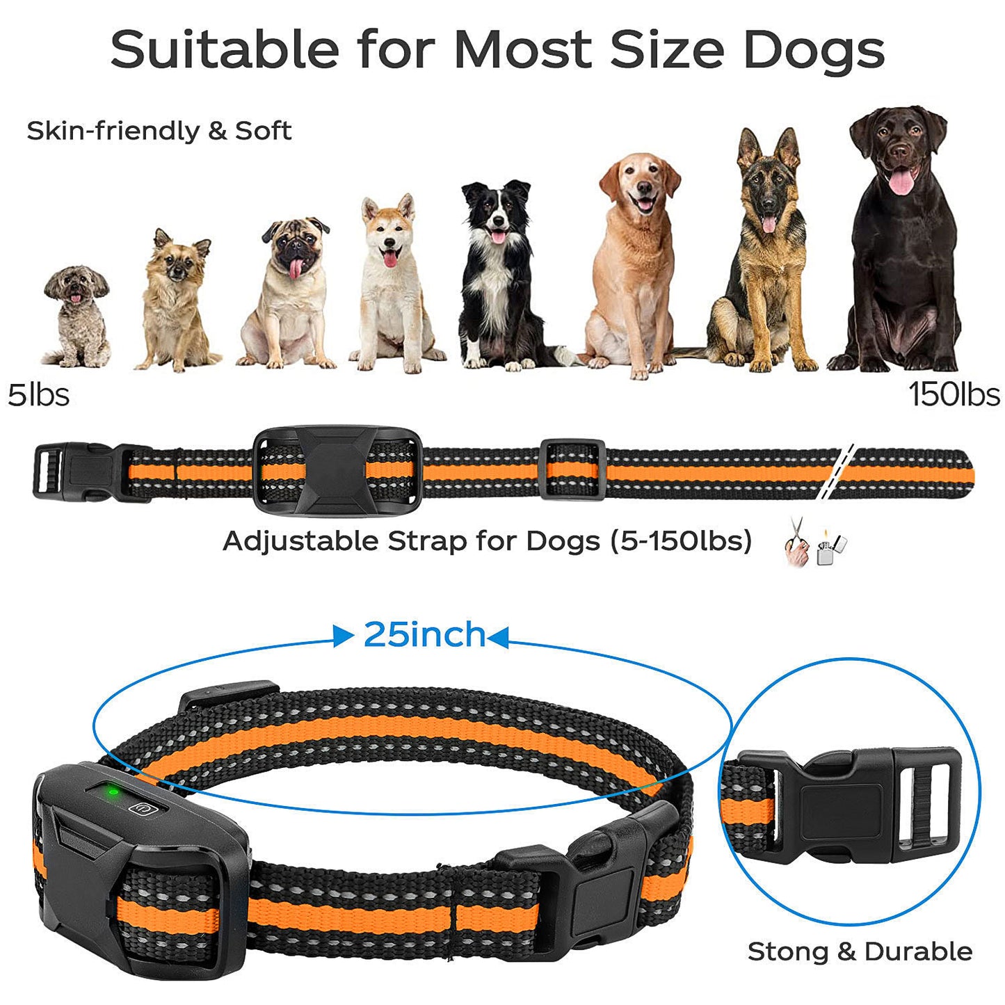 Electric Dog Training Collar | Waterproof & Remote Control