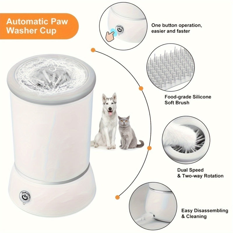 Pet Feet Washer | Automatic Paw Cleaner for Dogs & Cats