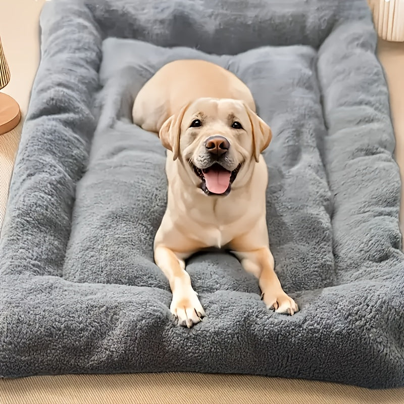 Extra Large Plush Dog Bed - Super Soft Sofa Mat for Large Dogs
