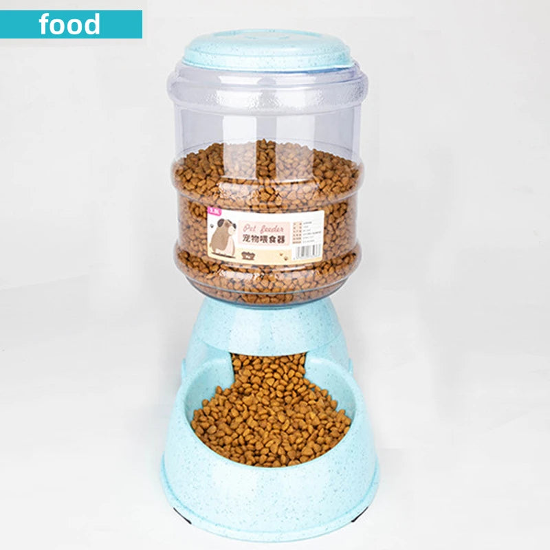 Large Pet Feeder & Water Dispenser for Cats & Dogs