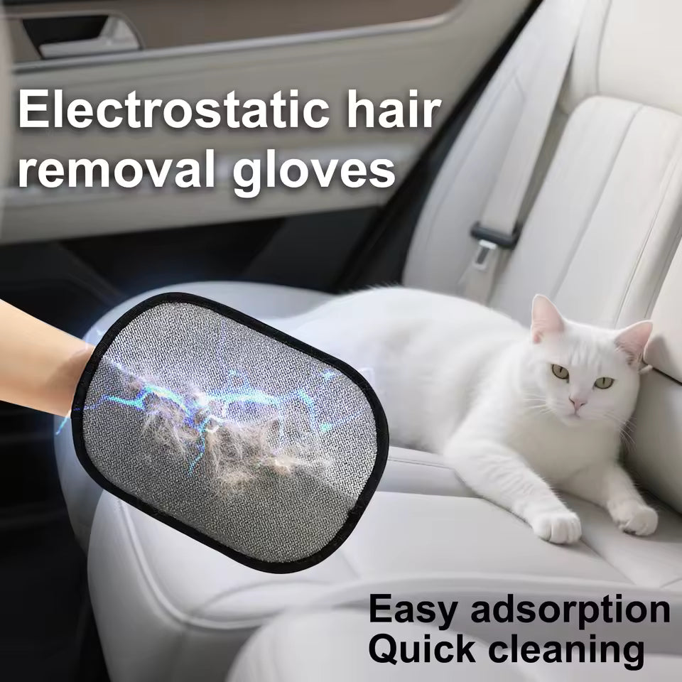 Magic Pet Hair Removal Glove | Dog & Cat Hair Brush