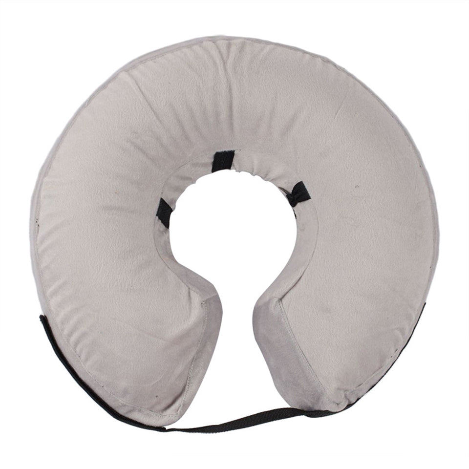Inflatable Dog Cat Collar - Anti-Bite, Easy Carry, All Sizes