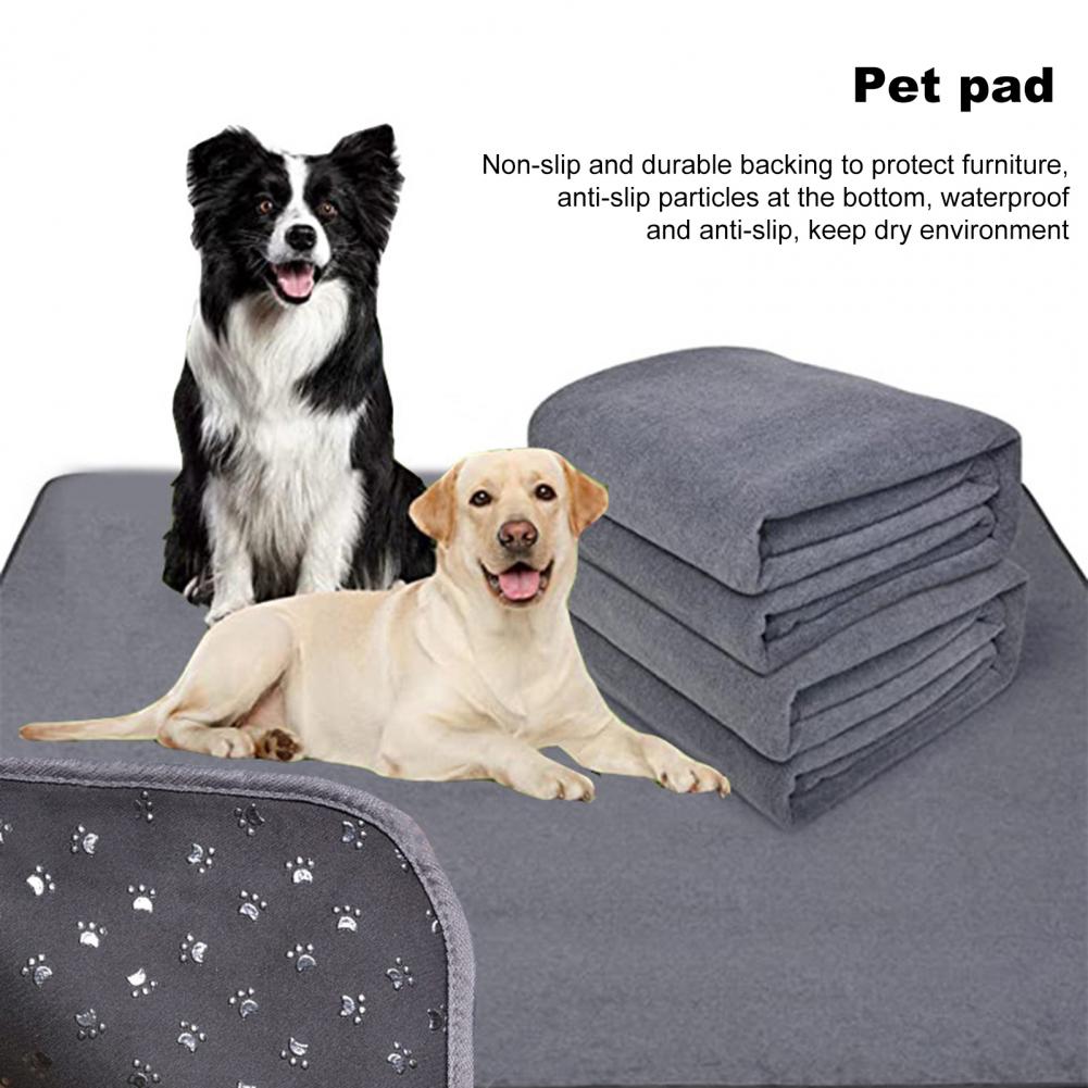 Waterproof Dog Pee Pads - Washable, Non-Slip, Super Absorbent