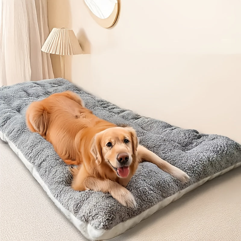 Extra Large Plush Dog Bed - Super Soft Sofa Mat for Large Dogs