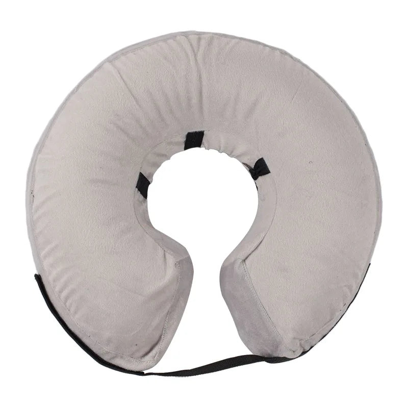 Inflatable Dog Cat Collar - Anti-Bite, Easy Carry, All Sizes