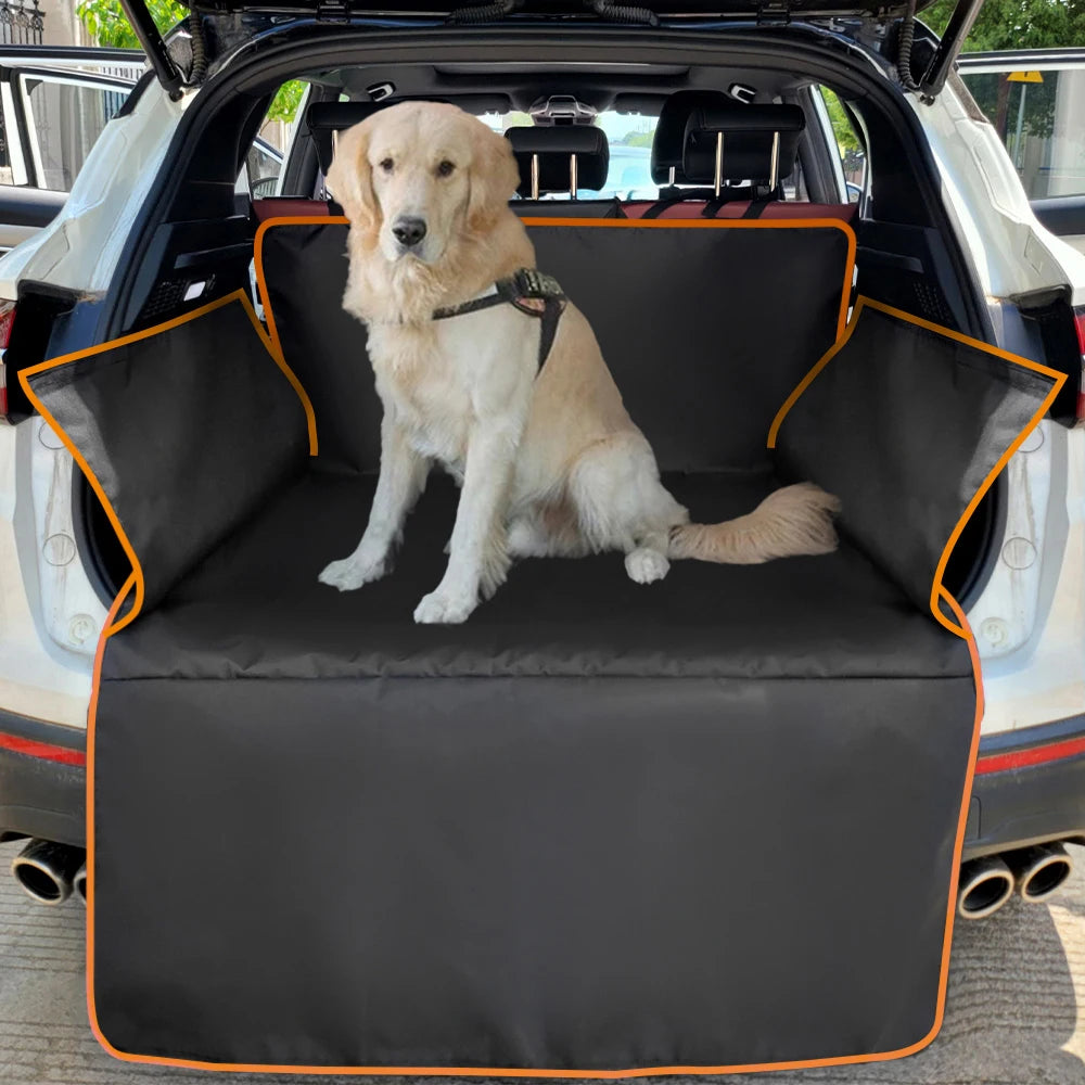 Waterproof Dog Car Seat Cover - 600D Oxford Cloth Liner