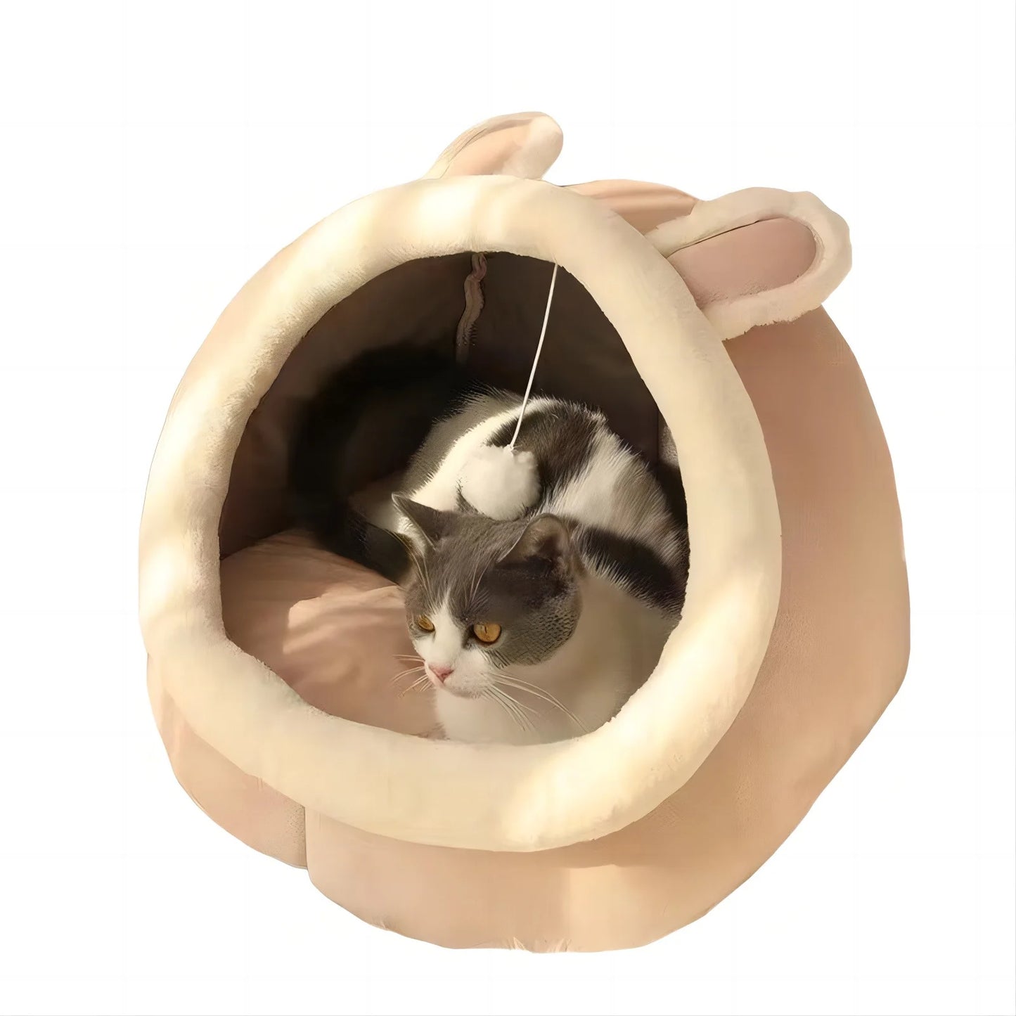Pet Tent Cave Bed | Cosy Cat & Dog Self-Warming Hut