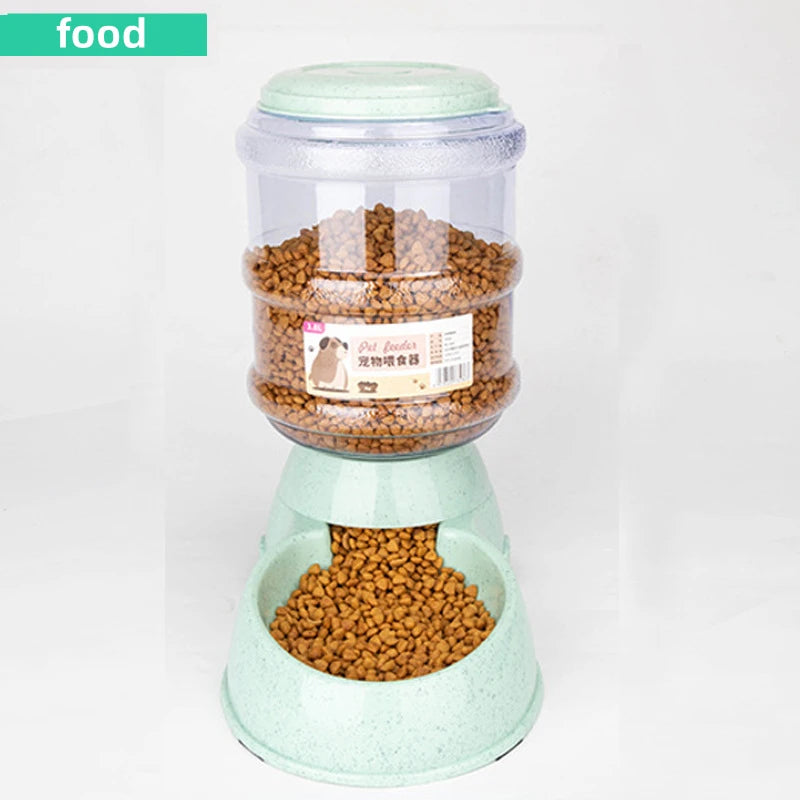 Large Pet Feeder & Water Dispenser for Cats & Dogs