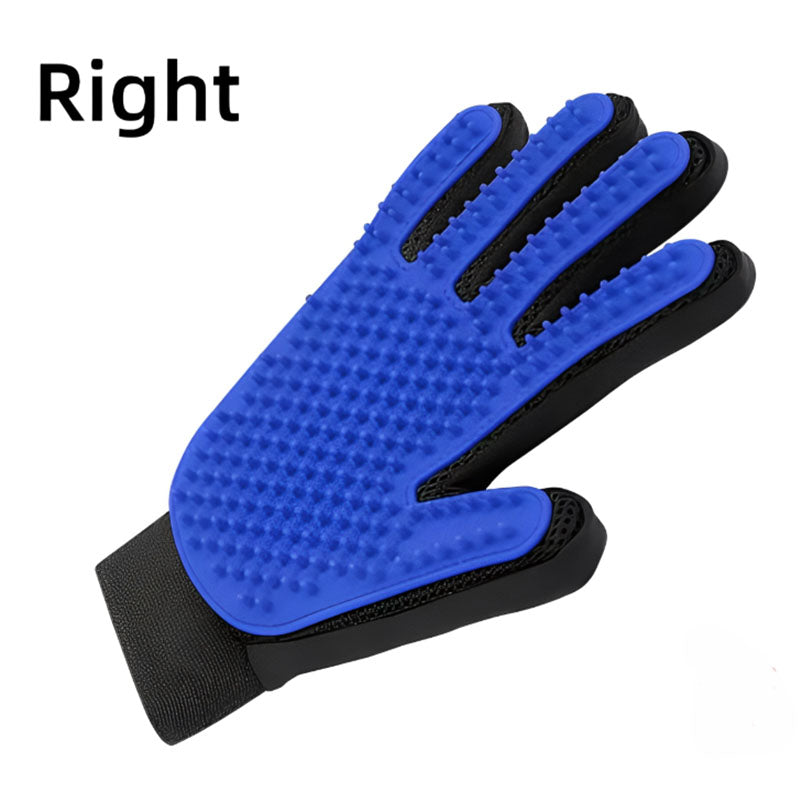Pet Hair DE shedding Glove | Gentle Silicone Grooming Brush