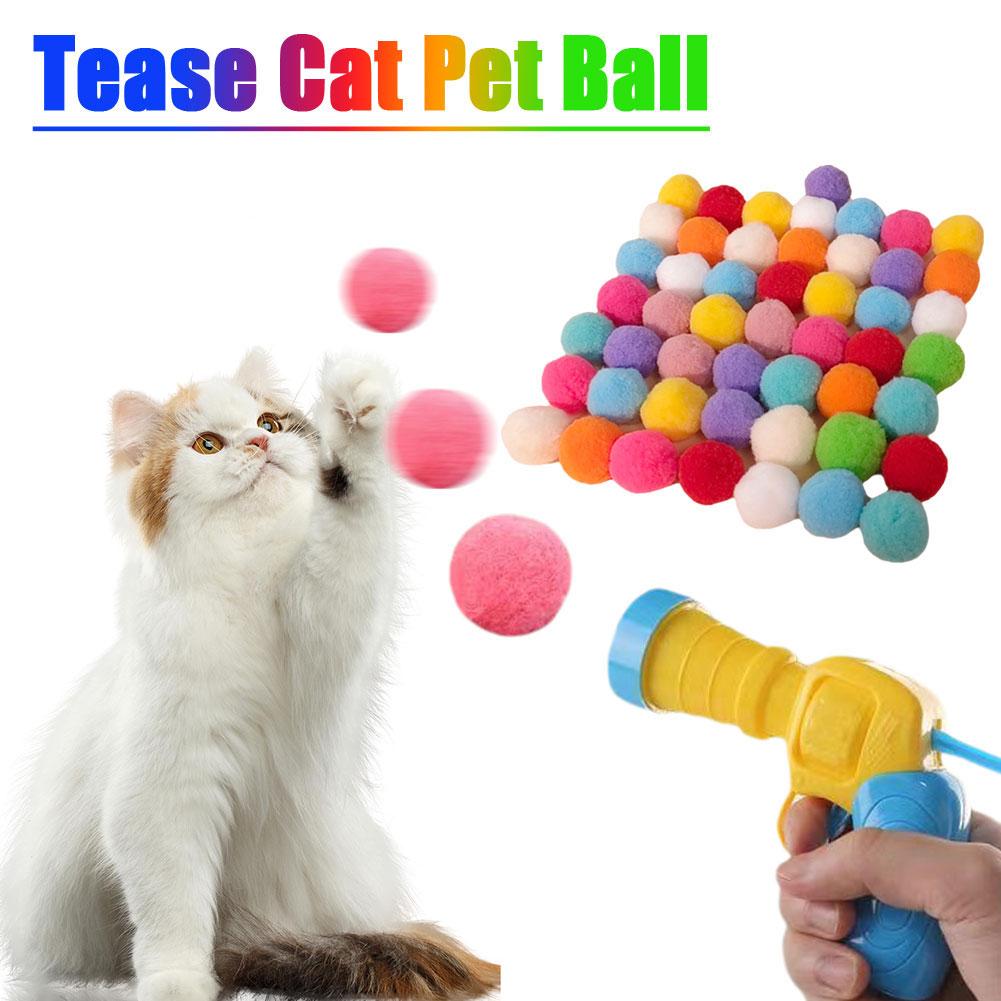 Cat Toys Interactive Ball Launcher | Silent & Engaging Fun