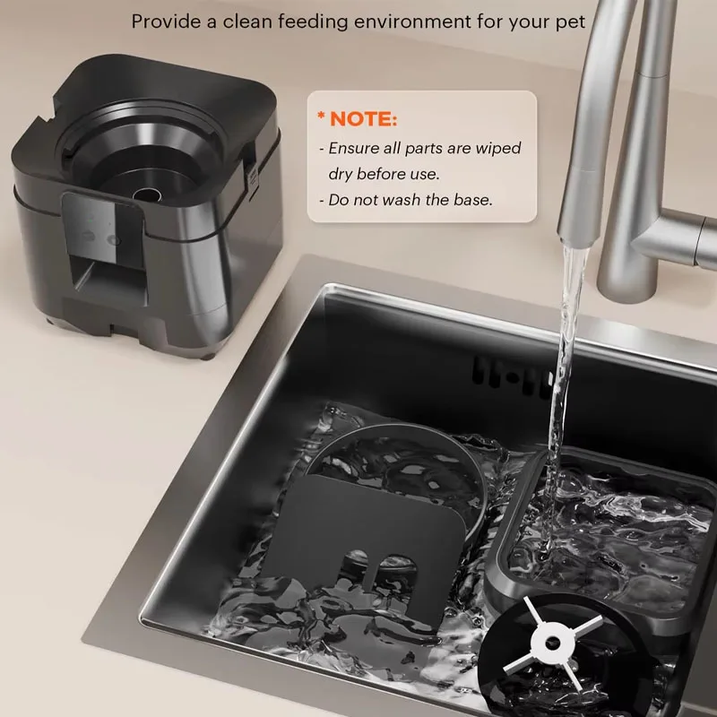 WiFi Smart Pet Feeder 2L | App-Controlled Auto Cat & Dog Dispenser
