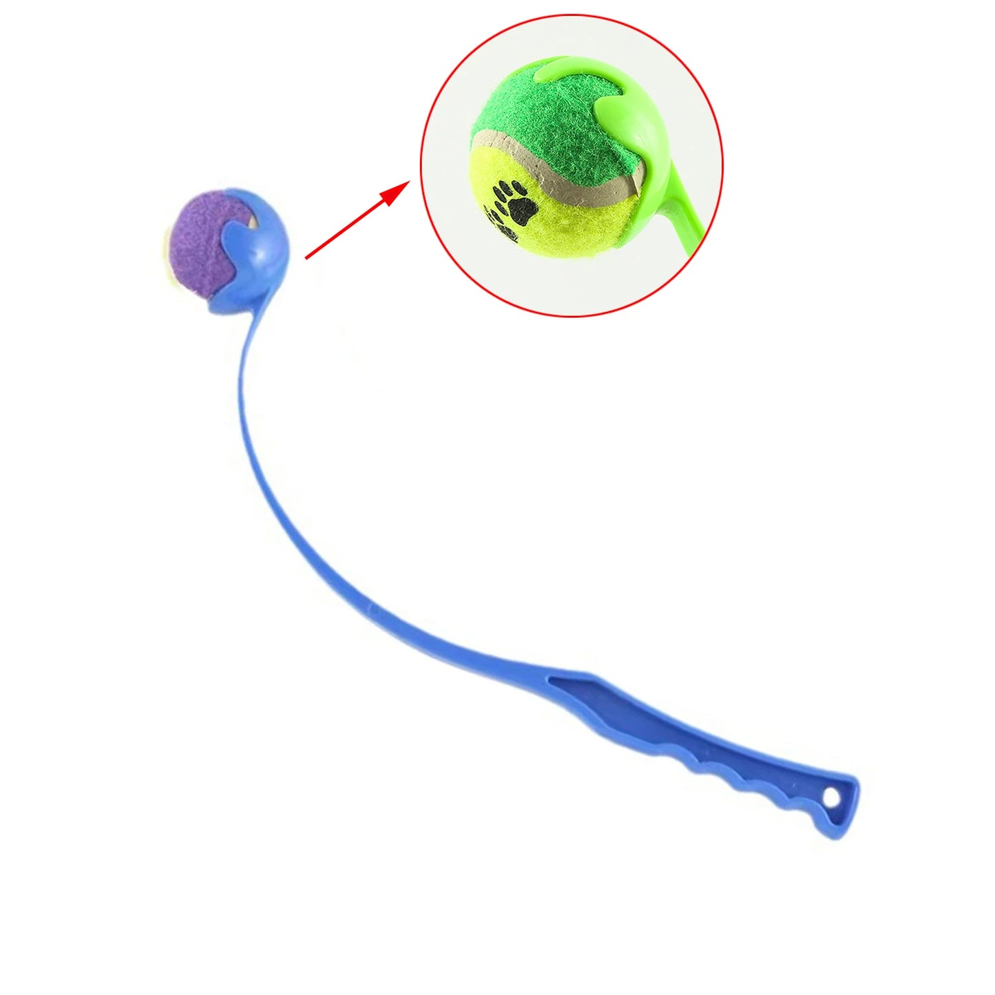Pet Tennis Ball Launcher: Effortless Fetch & Arm Safety