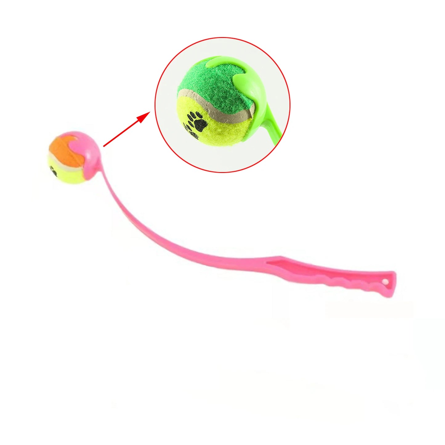 Pet Tennis Ball Launcher: Effortless Fetch & Arm Safety