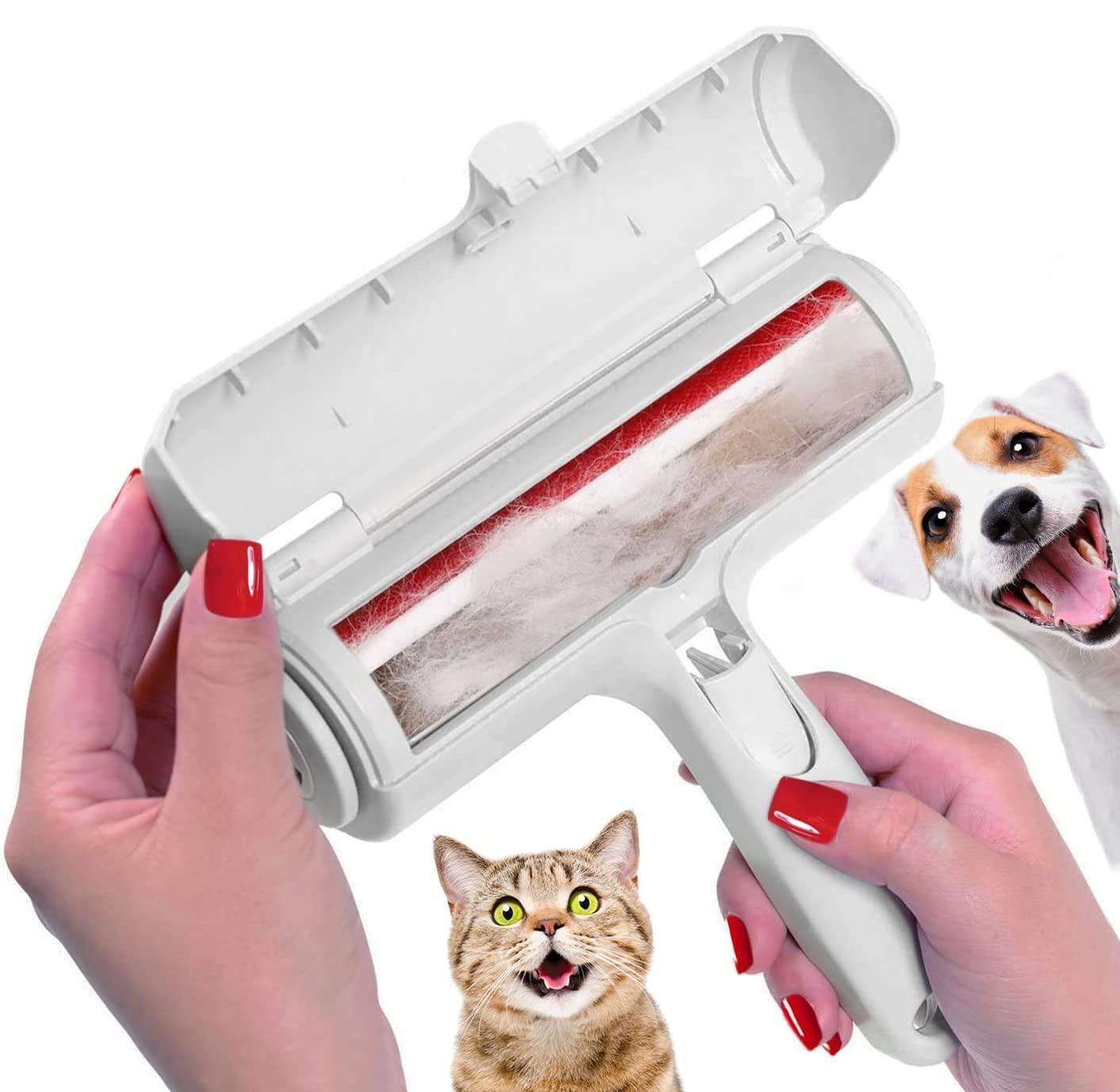 Pet Hair Remover Roller - Reusable Fur Cleaner for Furniture