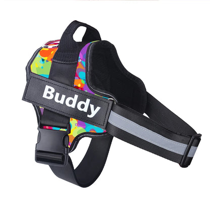No-Pull Personalized Dog Harness - Reflective & Breathable