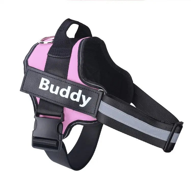 No-Pull Personalized Dog Harness - Reflective & Breathable