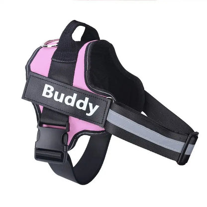 No-Pull Personalized Dog Harness - Reflective & Breathable
