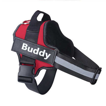 No-Pull Personalized Dog Harness - Reflective & Breathable