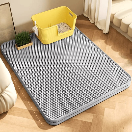 Non-Slip Cat Litter Mat - Extra Large, Waterproof, Washable