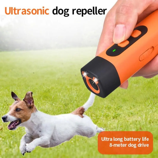 Ultrasonic Dog Bark Control: 32FT Range, Rechargeable, Safe