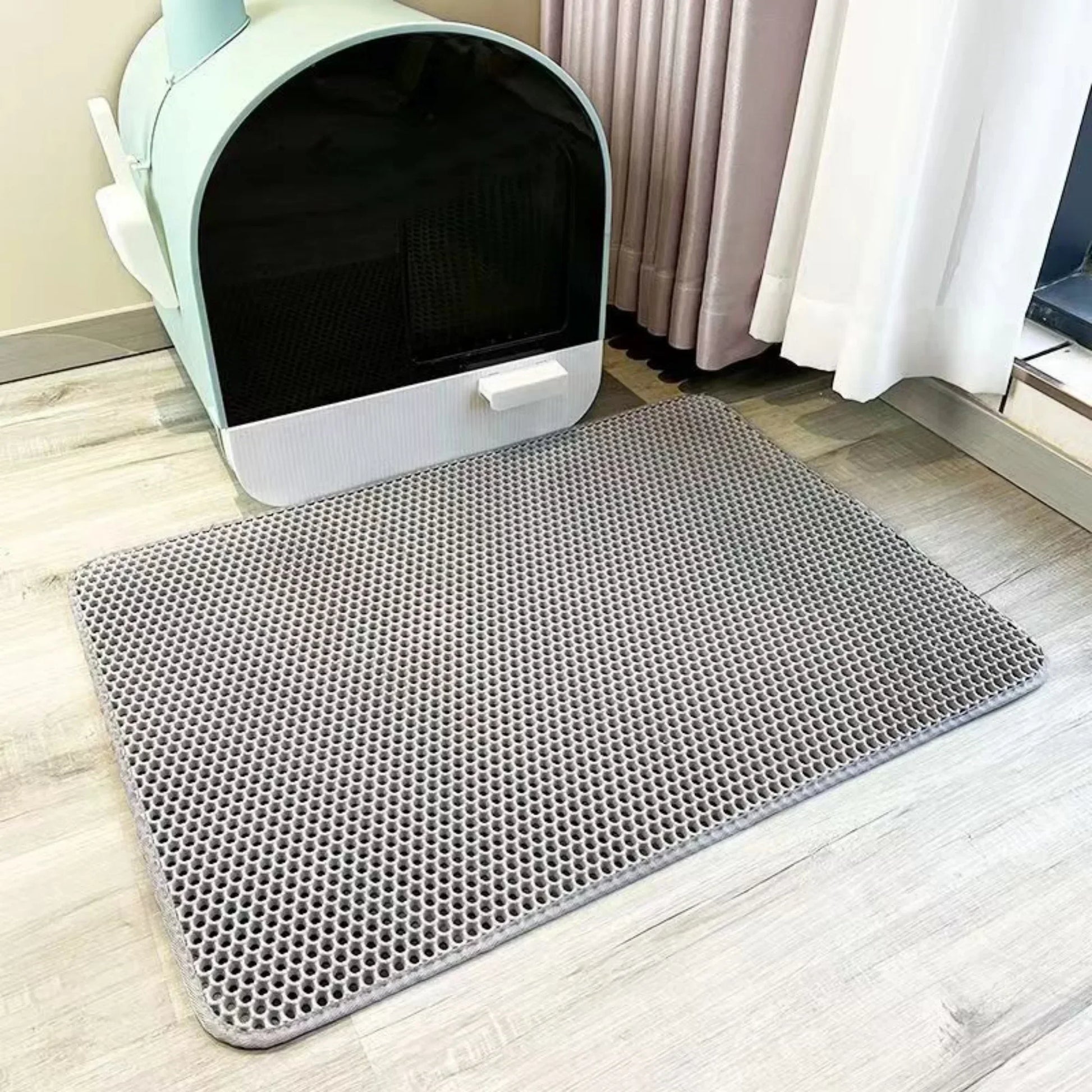 Non-Slip Cat Litter Mat - Extra Large, Waterproof, Washable