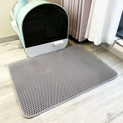 Non-Slip Cat Litter Mat - Extra Large, Waterproof, Washable