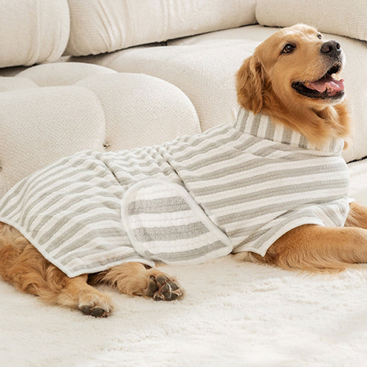 Ultra-Absorbent Dog Bath Towel - Quick Dry Robe for All Dogs