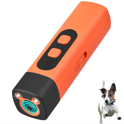 Ultrasonic Dog Bark Control: 32FT Range, Rechargeable, Safe