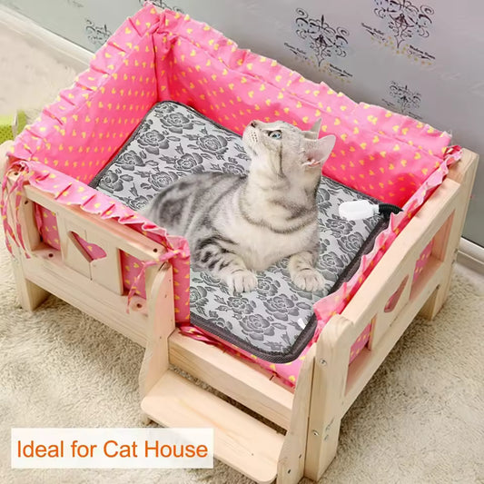 Pet Heating Pad | Adjustable, Waterproof, Safe