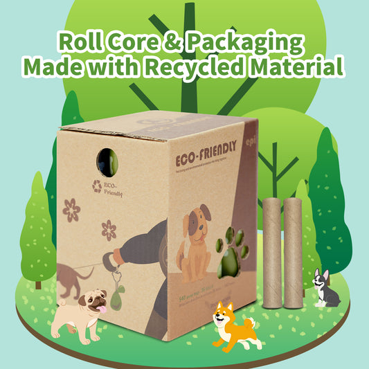 Biodegradable Dog Poo Bags 540ct - Leak-Proof & Scented