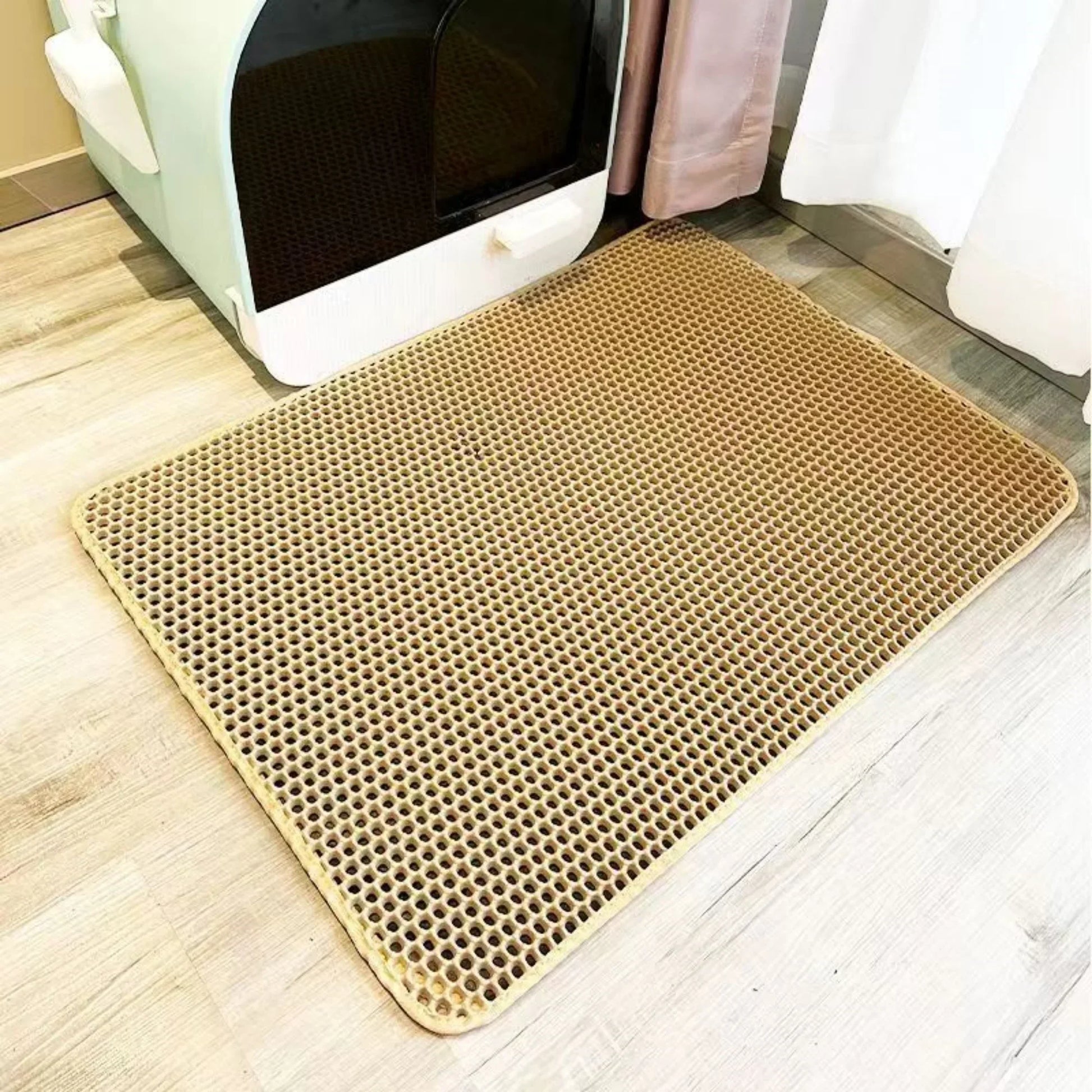 Non-Slip Cat Litter Mat - Extra Large, Waterproof, Washable