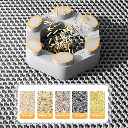 Non-Slip Cat Litter Mat - Extra Large, Waterproof, Washable