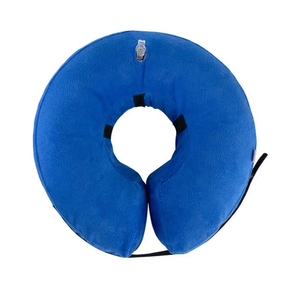 Inflatable Dog Cat Collar - Anti-Bite, Easy Carry, All Sizes