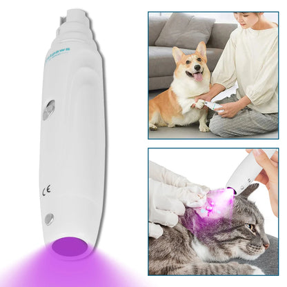 Electric Dog Nail Grinder - Quiet USB Rechargeable Pet Trimmer