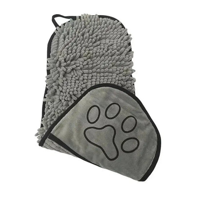 Quick-Drying Pet Bath Towel - Soft Absorbent Cat & Dog Wrap