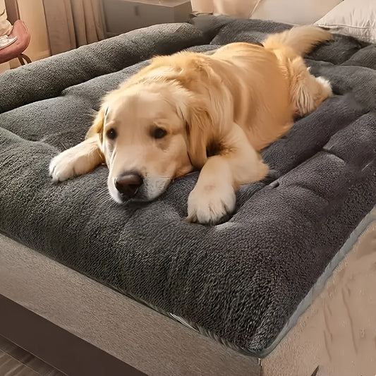 Extra Large Plush Dog Bed - Super Soft Sofa Mat for Large Dogs