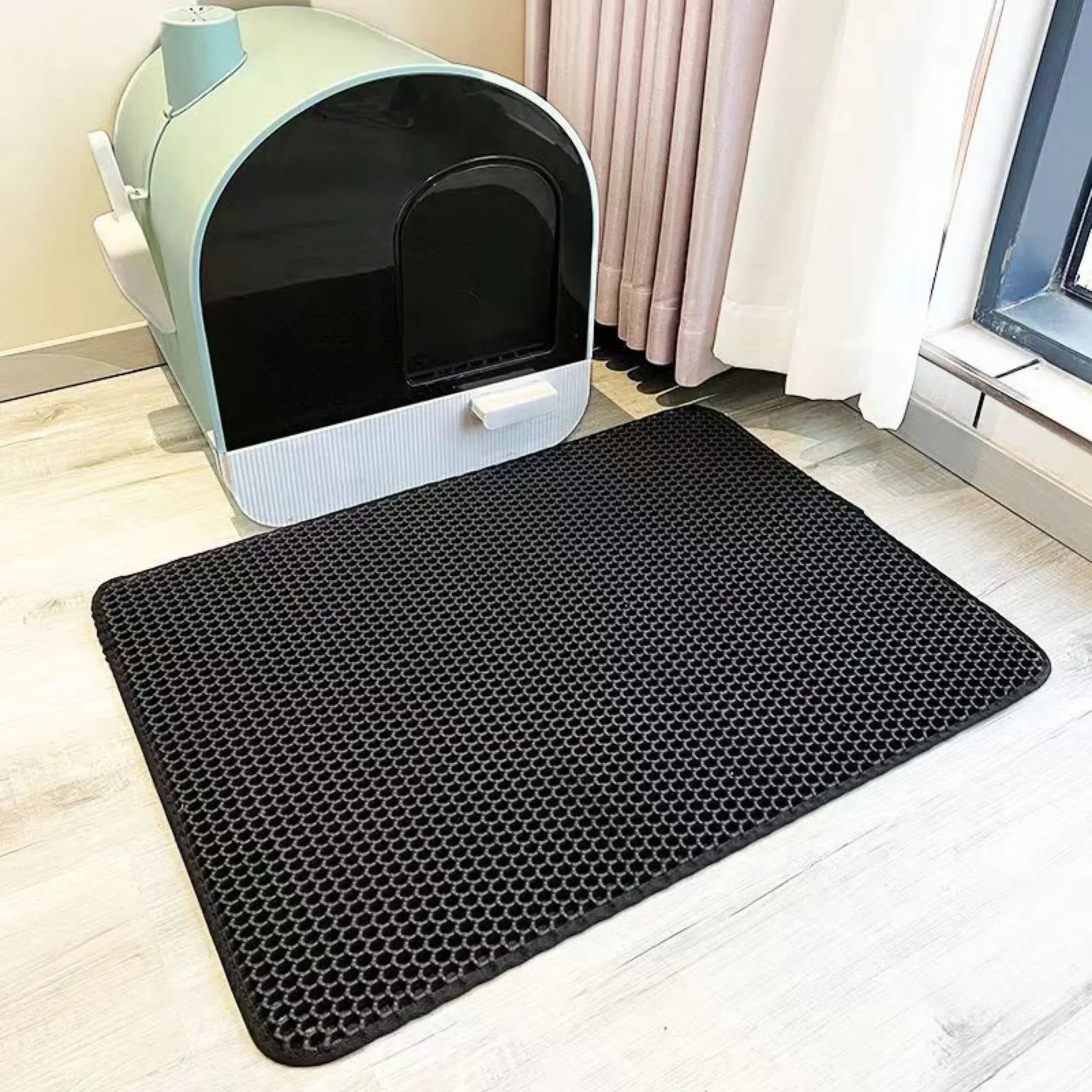 Non-Slip Cat Litter Mat - Extra Large, Waterproof, Washable