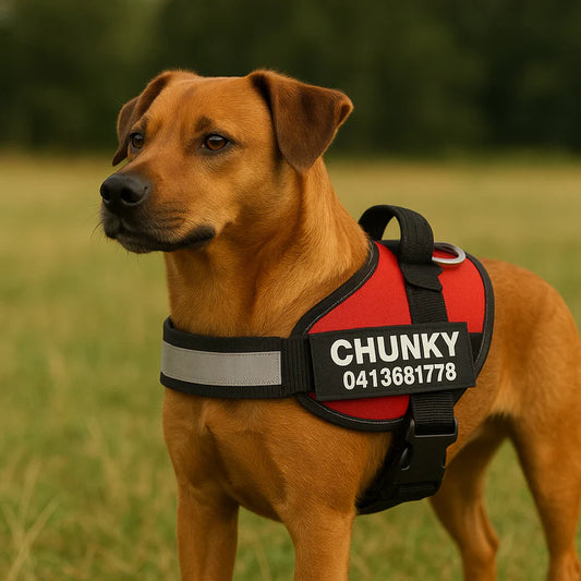 No-Pull Personalized Dog Harness - Reflective & Breathable
